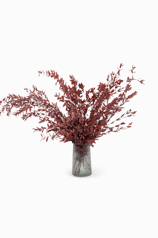 Bouquet Parvifolia grenat