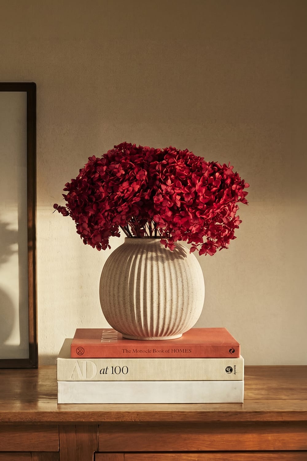 Bouquet Hortensia rouge