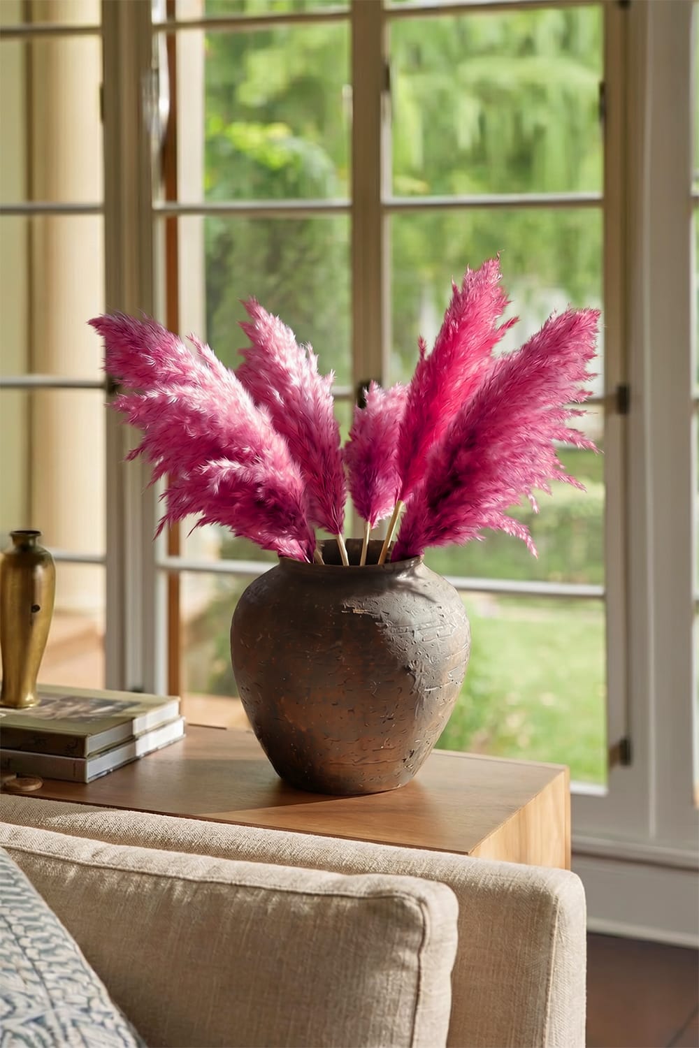 Bouquet Pampa fuchsia