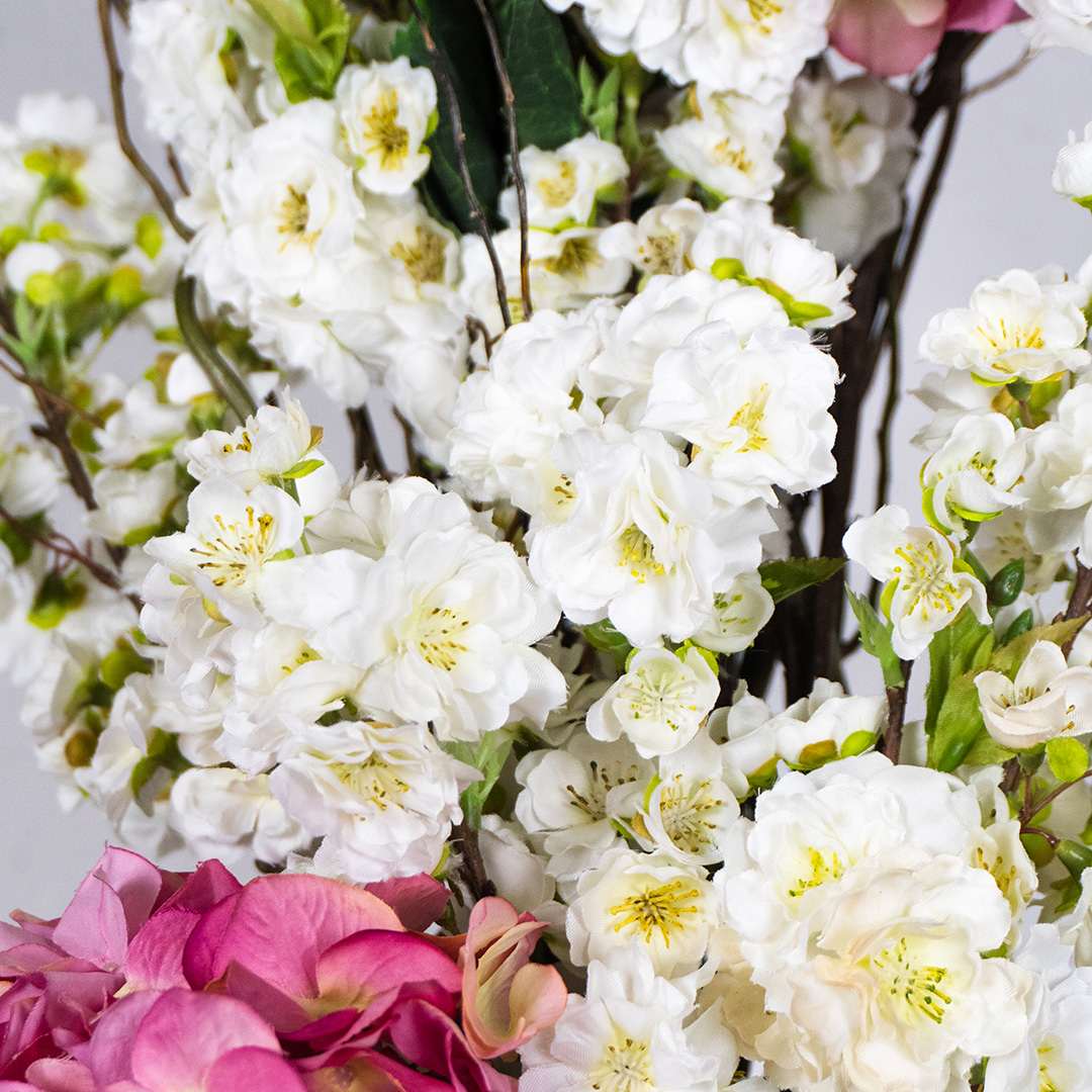 Almendro Hortensia Individual Con Maceta